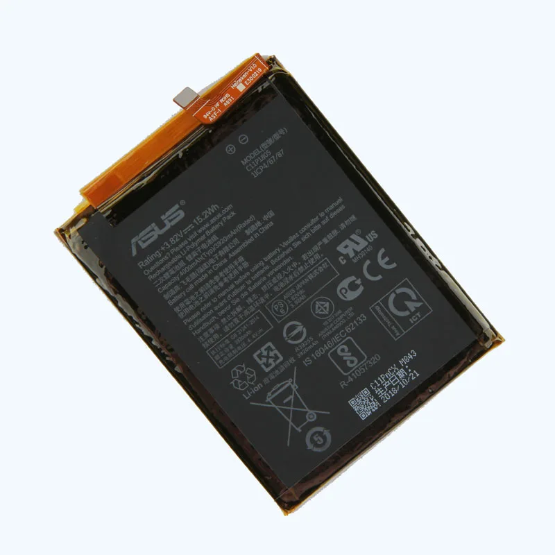 Оригинальный ASUS C11P1805 аккумулятор для телефона ASUSZENFONE MAX (M2) X01AD ZB632KL