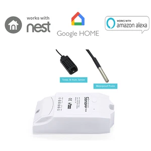 Датчик температуры и влажности Sonoff TH16 с Wi-Fi и функцией таймера