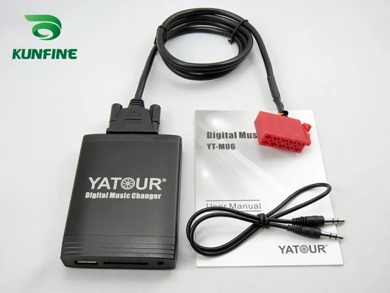 Автомобильный цифровой музыкальный адаптер USB SD Aux MP3 интерфейс автомобильный