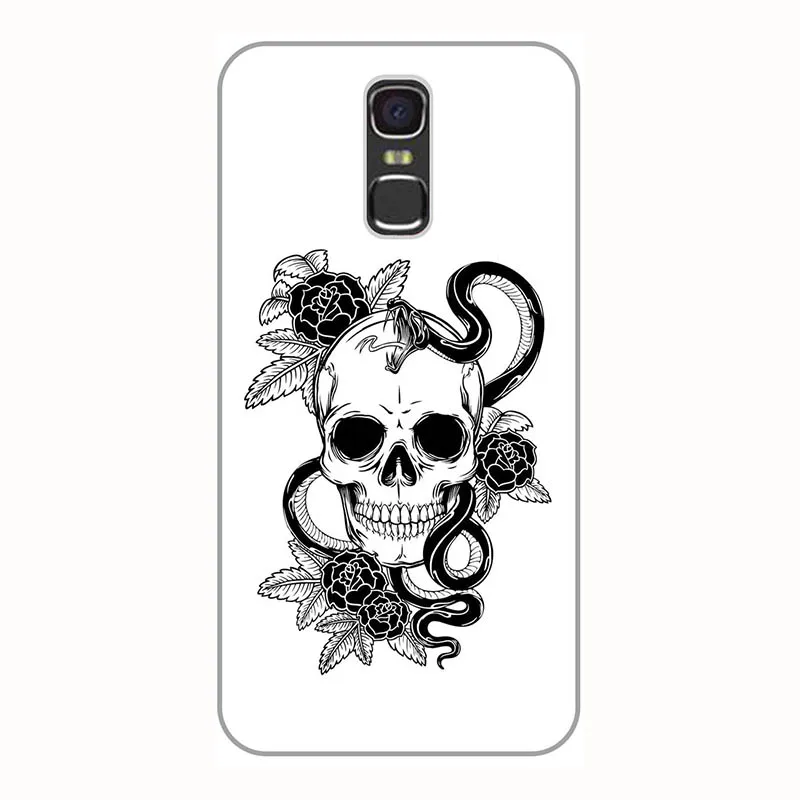 Мягкий силиконовый чехол для BQ BQS 5520 Чехлы Бабочка Цветы мультфильм окрашенный