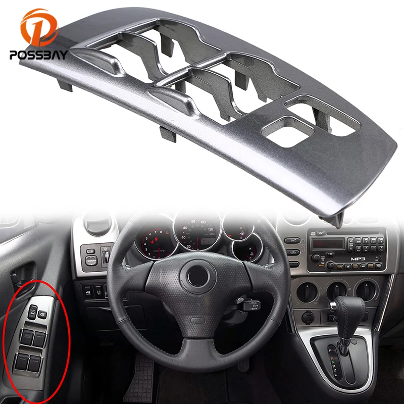 Автомобильный переключатель двери окна POSSBAY панель управления рамка для 2003 2008