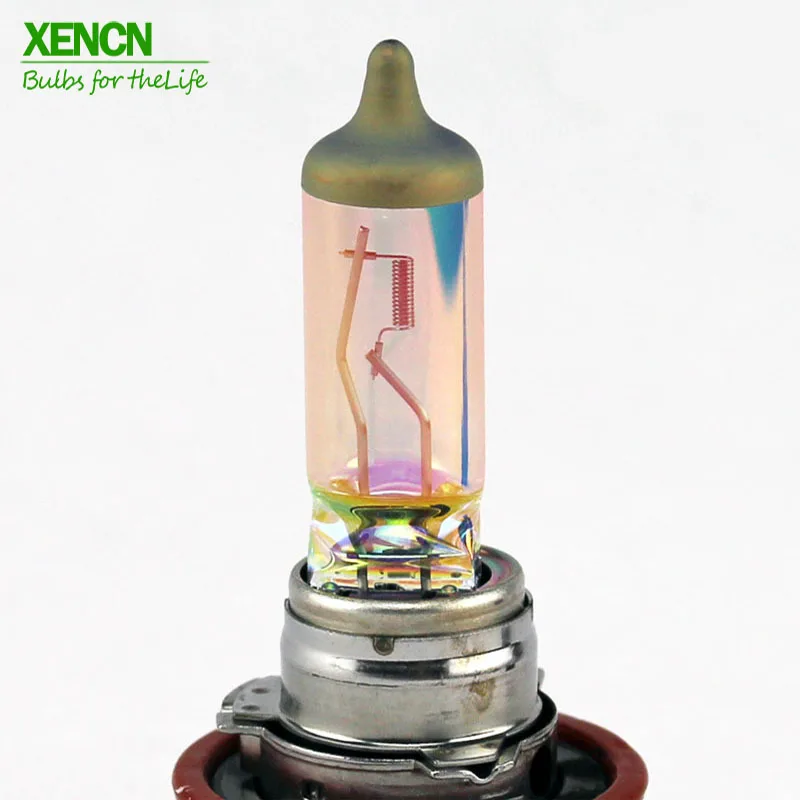 XENCN H11 12V 55W белый светильник «Алмаз» красочные автомобильные галогеновые лампочки Замена апгрейд противотуманная фара 35 метров Новые 2 шт