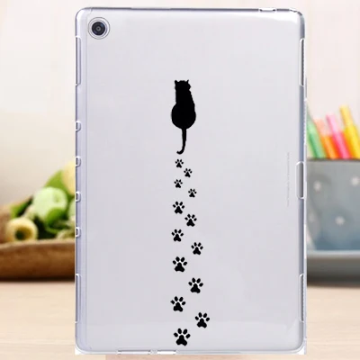 Новинка, мягкий ТПУ чехол с принтом для huawei MediaPad M5 lite, 10,1 дюймов, силиконовый чехол для телефона huawei MediaPad T5 10 10,1 - Цвет: b6