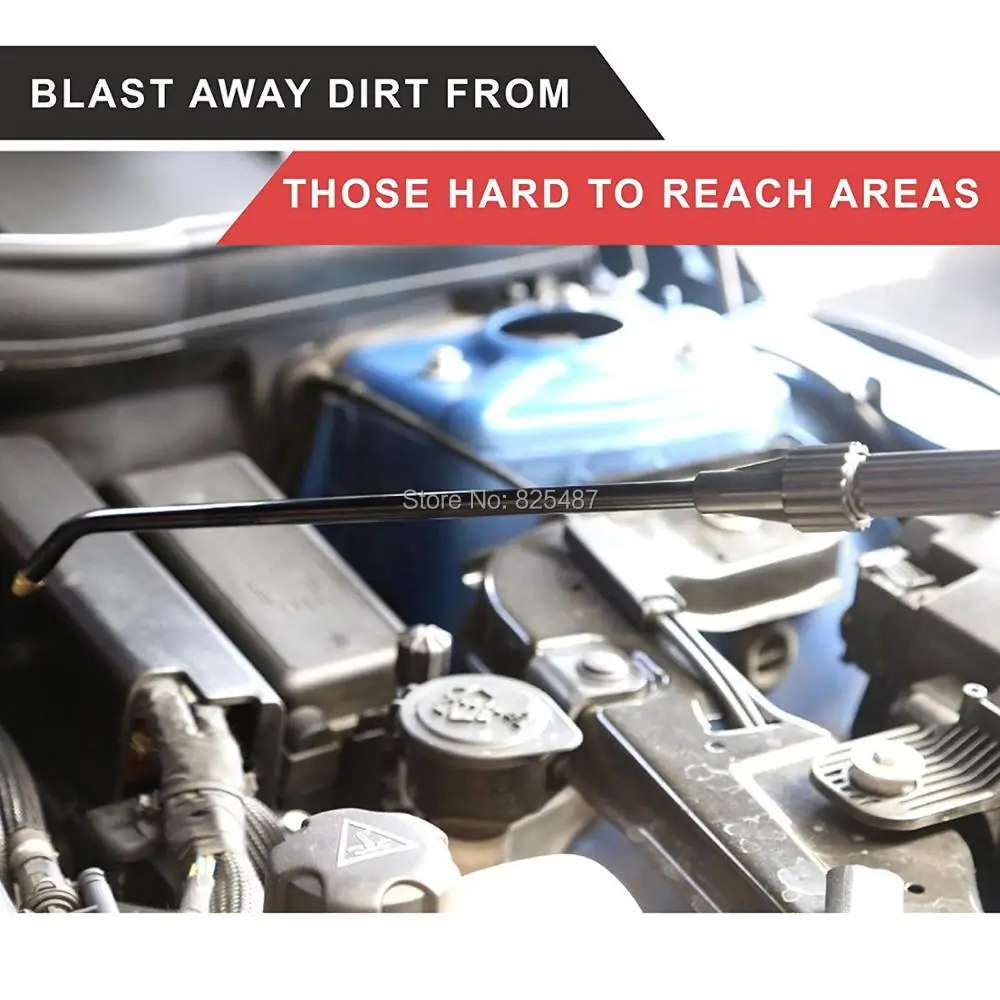 Сопло LEMATEC Pro с распылителем пыли пневматический инструмент для удаления