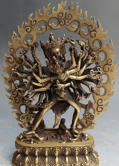13 &quotТибетский буддизм бронзовый Ваджра Ваджрапани Vajrayogini Vajravarahi статуя Будды |