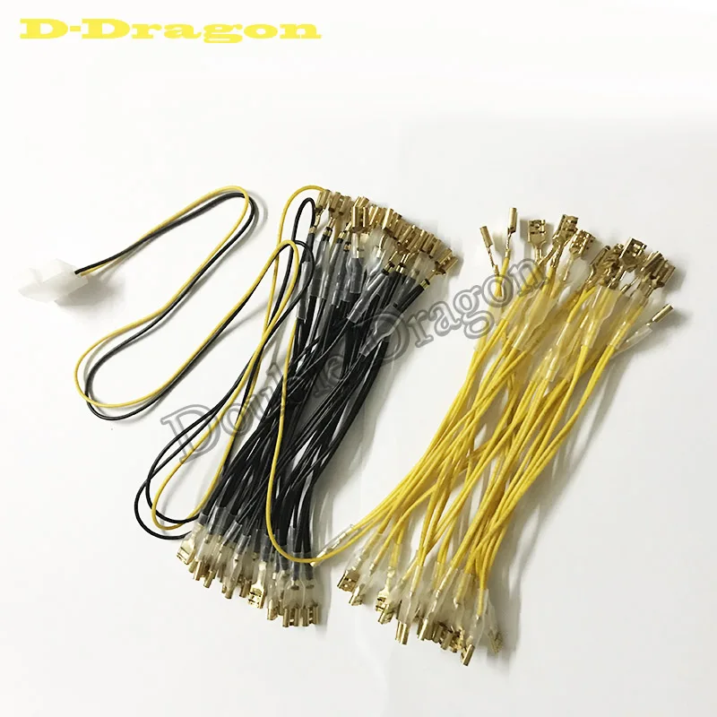 Светодиодный потолочный светильник кабель провода с 6 3 мм быстрым разъемом и