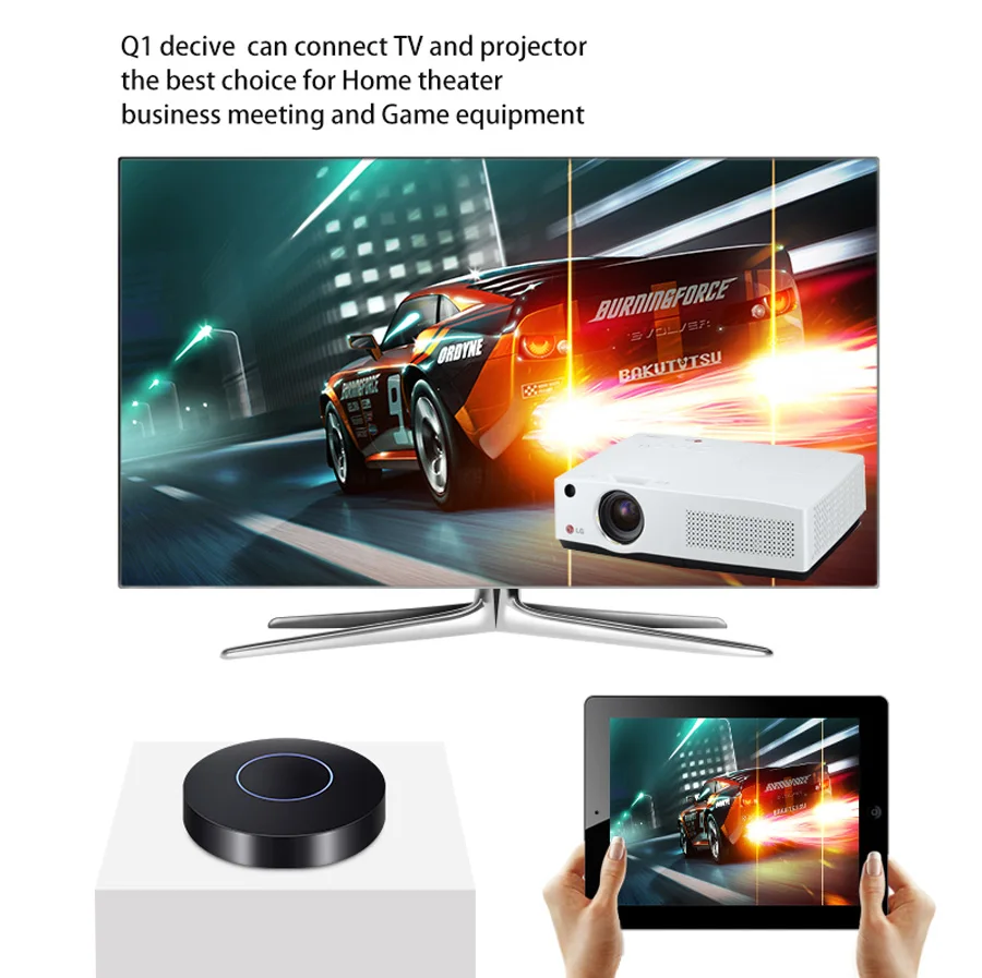 HD + AV выход Q1 Mirroring Dongle wifi Дисплей приемник Android TV stick HDMI USB аудио видео интерфейс VS dab