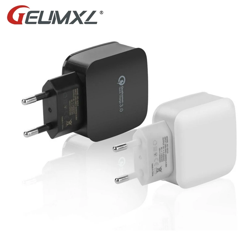 Зарядное устройство GEUMXL Quick Charge 3 0 EU 5V 3A умное дорожное USB зарядное адаптер для