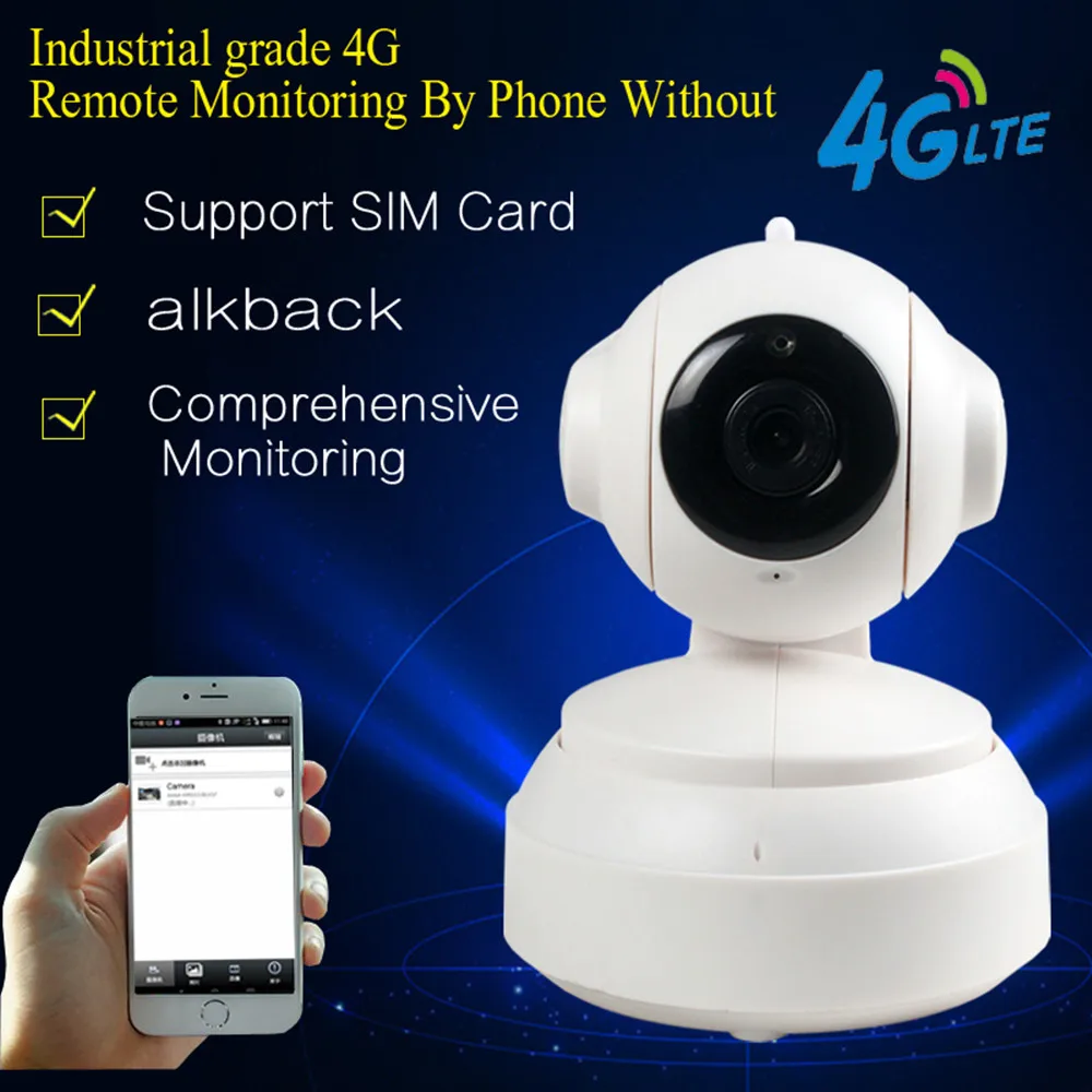 Sim-карта 3G 4G встроенная батарея ip-камера 720P 960P HD беспроводная wifi камера безопасности домашнее наблюдение IR P2P SD карта точка доступа