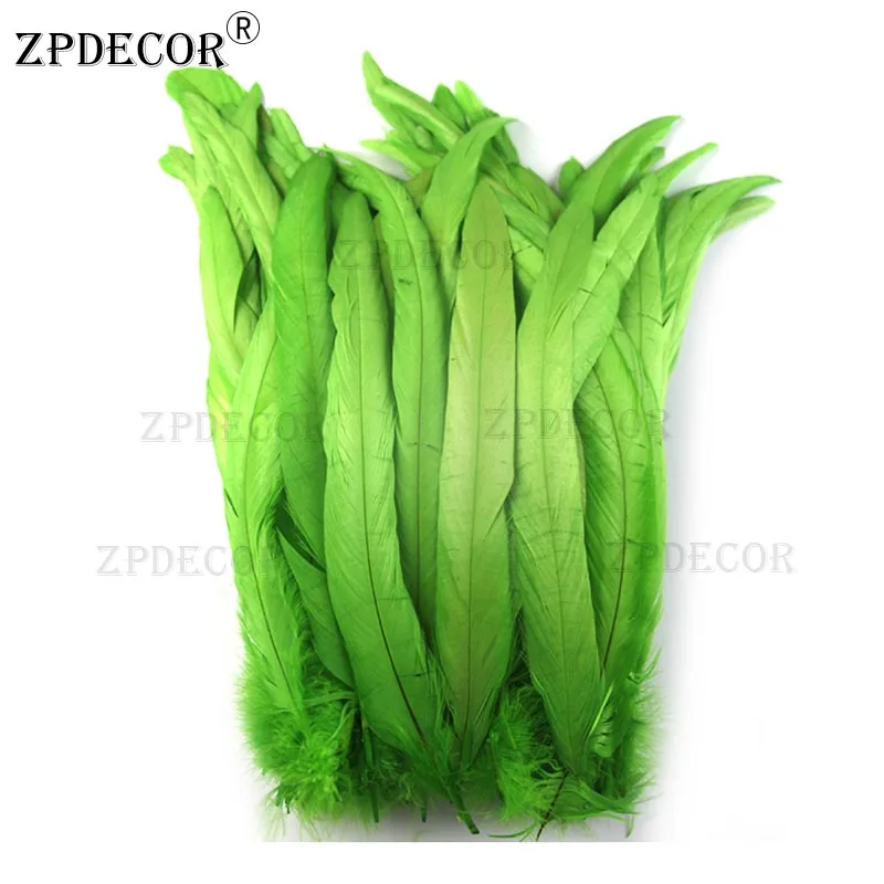 10-12 Inch 25-30 см перья петуха или куриное перо