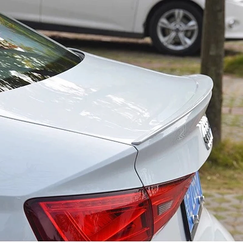ABS пластик Неокрашенный задний спойлер 1 шт. для Audi A4 B8 B9 спойлер 2009