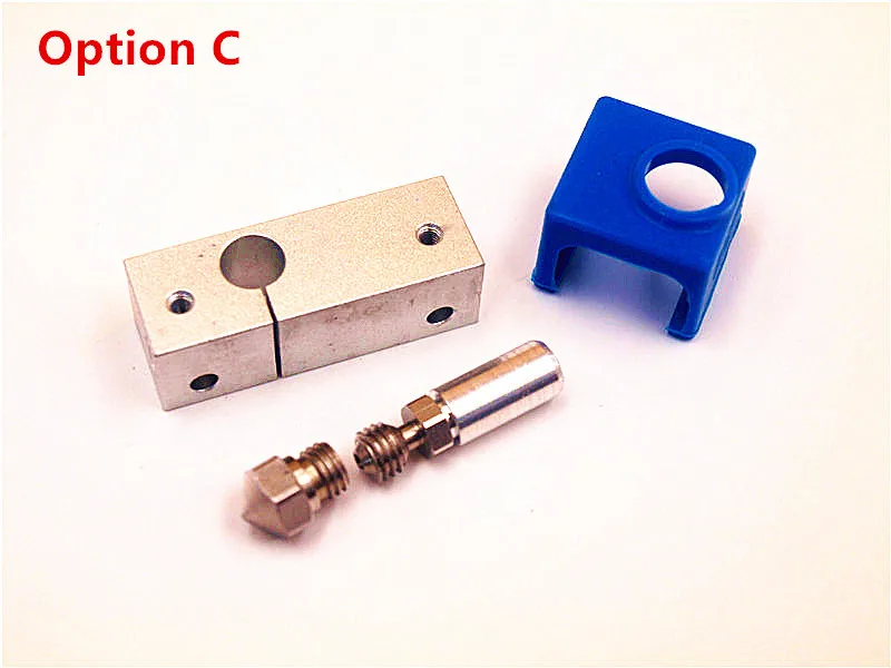 Полностью металлический Hotend Upgrade Kit MK10 для 1 75 мм термобарьерной трубки