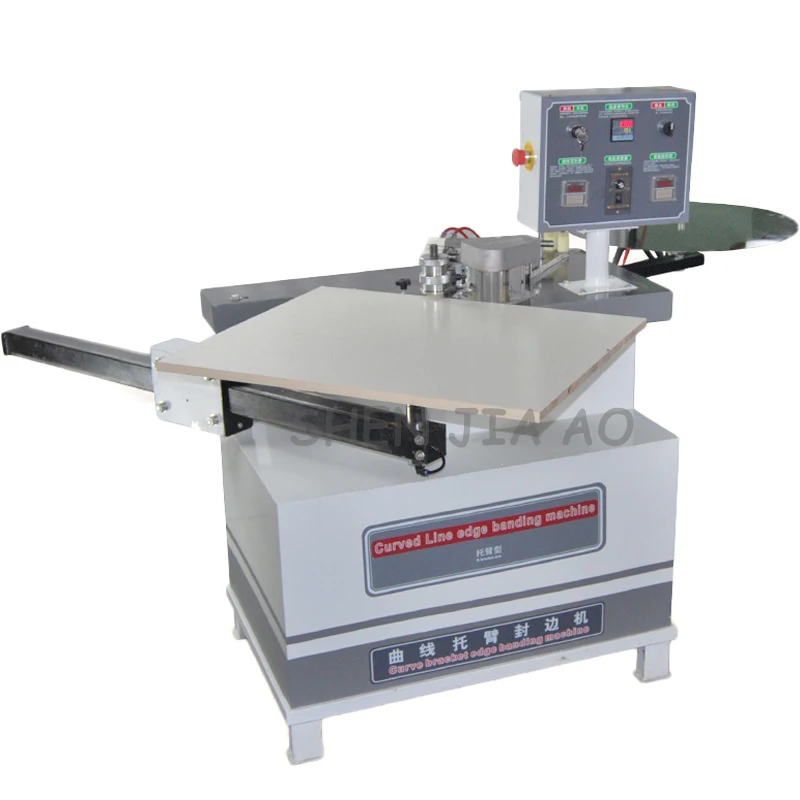 

Arm - type sucker woodworking edge sealing machine desktop woodworking curve wrapping machine 220V 1PC