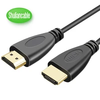 shuliancable hdmi compatible cable 2 0 4k 1080p 3d high speed gold plated for tv laptop ps3 projector computer xbox 360 cable