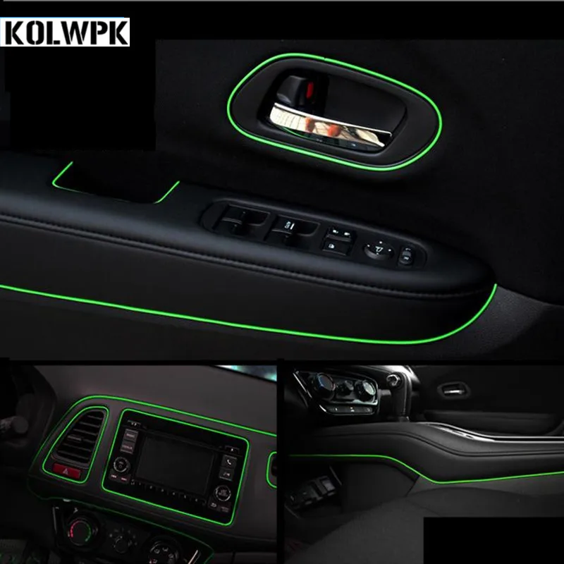 Декоративная полоска для салона автомобиля стикер отделки дверей Geely Vision SC7 MK CK