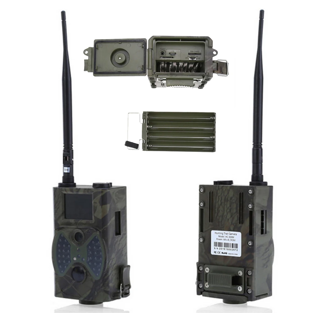 2G GSM GPRS MMS SMS сеть наружная водонепроницаемая IP54 камера слежения 1080P