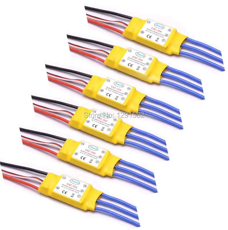 30A ESC 2A 5V BEC электронный контроллер скорости для радиоуправляемого квадрокоптера