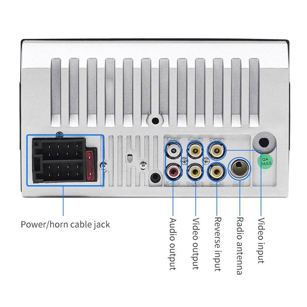 Автомагнитола 2 Din 7 &quotHD зеркальная связь для Android/IOS поддержка камеры заднего вида
