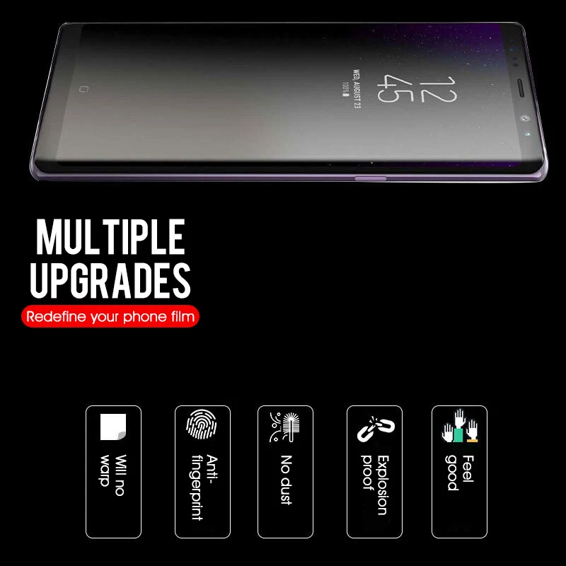 Пленка для Samsung Galaxy S20 Ultra S10 S10e S7 edge S9 S8 plus Note 20 10 8 9 2 шт.|Защитные стёкла и плёнки