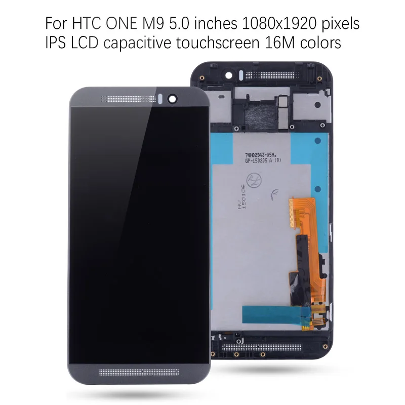 100% оригинал 5 &quotдля HTC ONE M9 LCD сенсорный экран для дисплей дигитайзер сборка