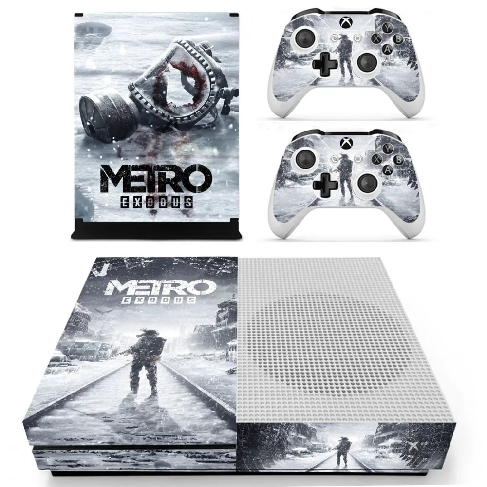 Metro виниловая наклейка игровая консоль кожа Наклейка Обложка протектор для xbox ONE S