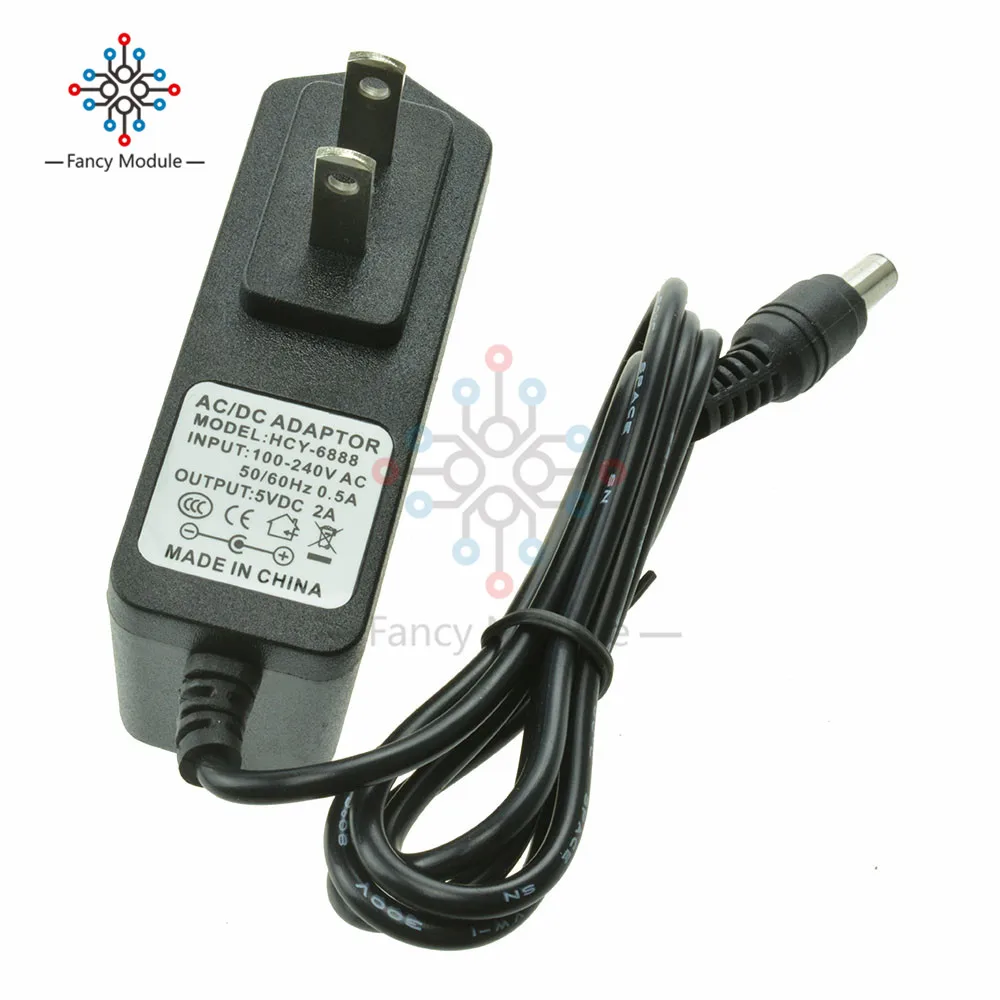 AC 100 240V to DC 5V 2A 2000mA импульсный источник питания адаптер вилка стандарта США|adapter us|us