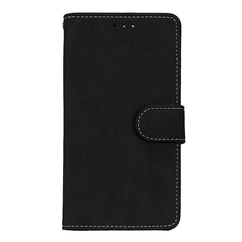 Black Матовые кожаные однотонные Чехлы для huawei Honor 7S 7A Pro 7C 6X7X8X9 10 Lite Nova 2 Lite Y3 Y5 Prime Y6 Y7 Y9 Coque B84 - Цвет: Black