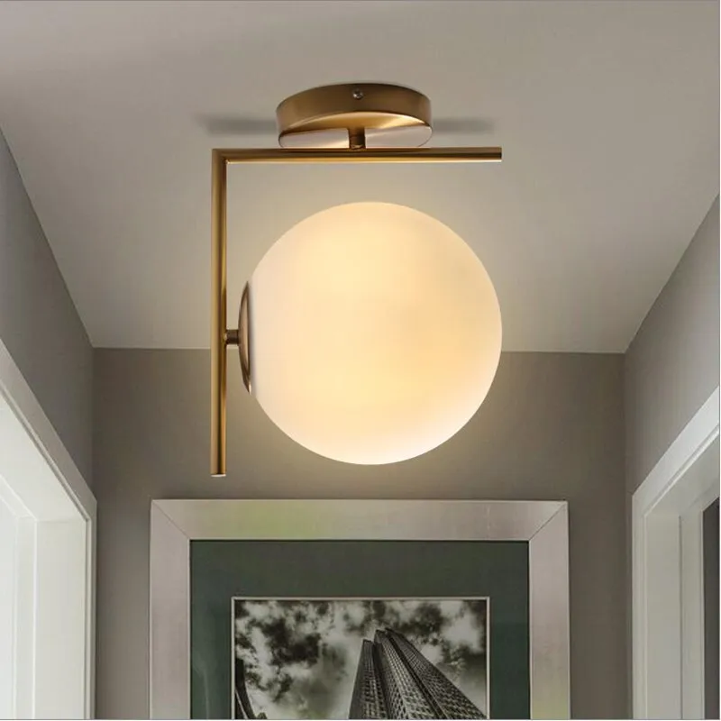 Новые Современные Стеклянные Настенные светильники XUYIMING для гостиной|wall lamp|glass