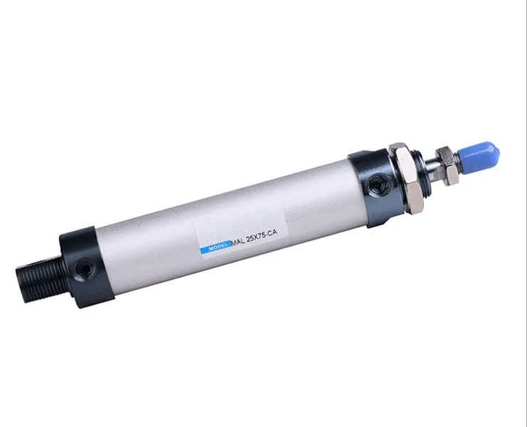 Пневматический цилиндр из алюминиевого сплава диаметр 20 мм 25-500 Ход двойного
