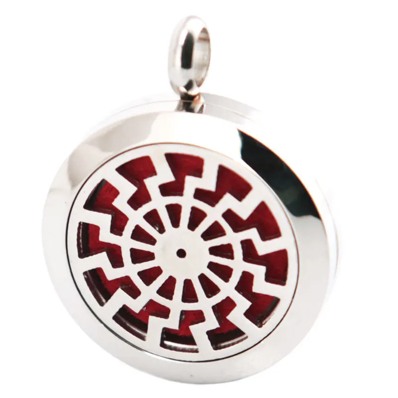 Ветряная мельница 25 мм Ароматерапия Эфирные масла Нержавеющая сталь ожерелье е с