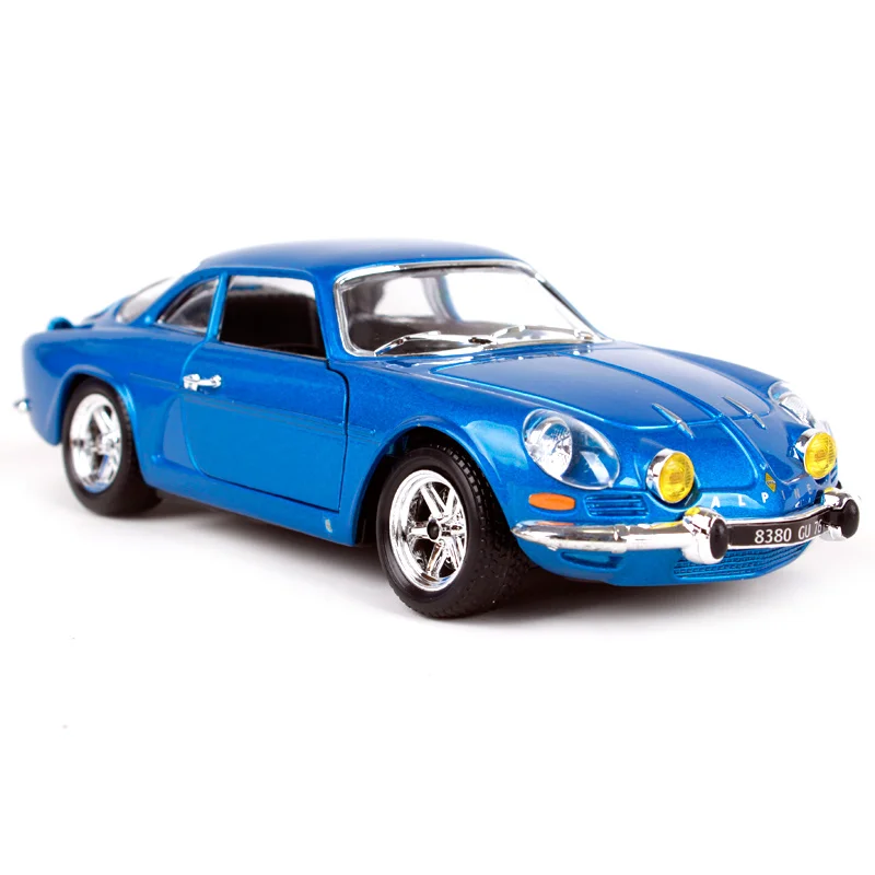 Bburago 1:24 ALPINE RENAULT A110 1600S синяя литая под давлением модель автомобиля игрушка