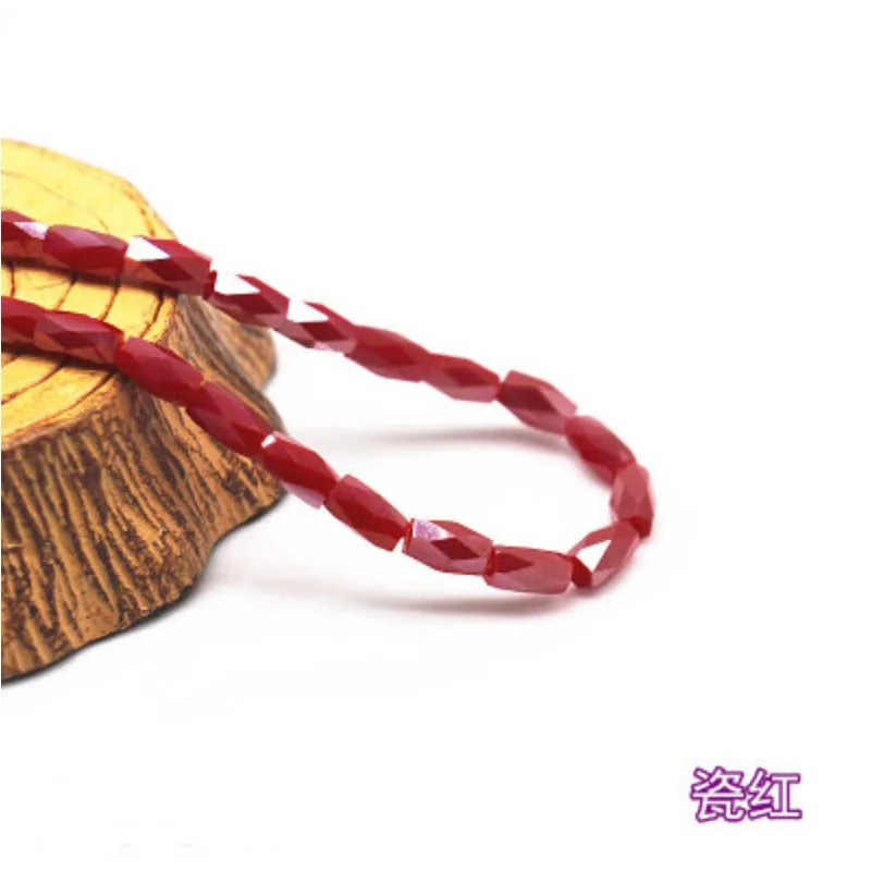 Бесплатная доставка разноцветные стеклянные бусины из чешского хрусталя 2*4 мм 4*7