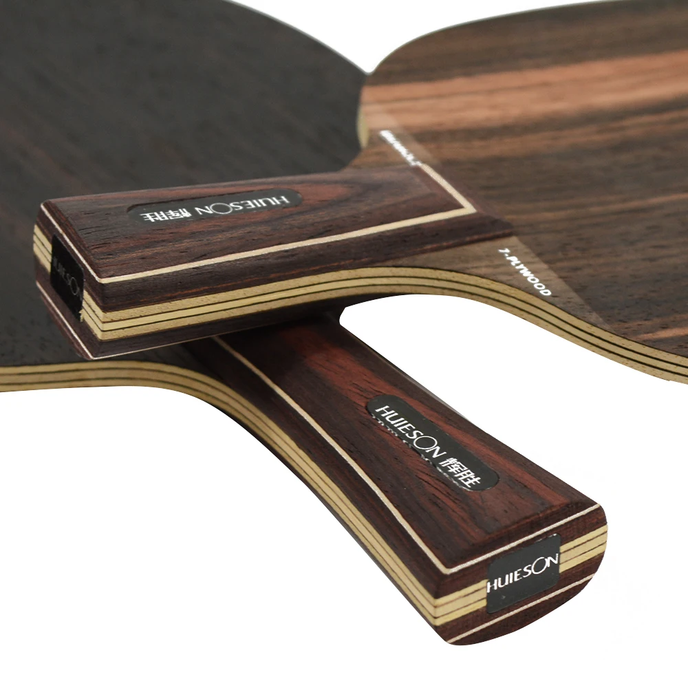 Huieson Супер жесткий эбенового дерева Настольный теннис лезвие 7 слоев высокого