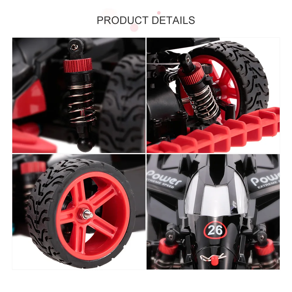 Оригинальный WLtoys 184012 2 4 ГГц 4WD 1/18 45 км/ч Матовый Электрический RTR F1 гоночный