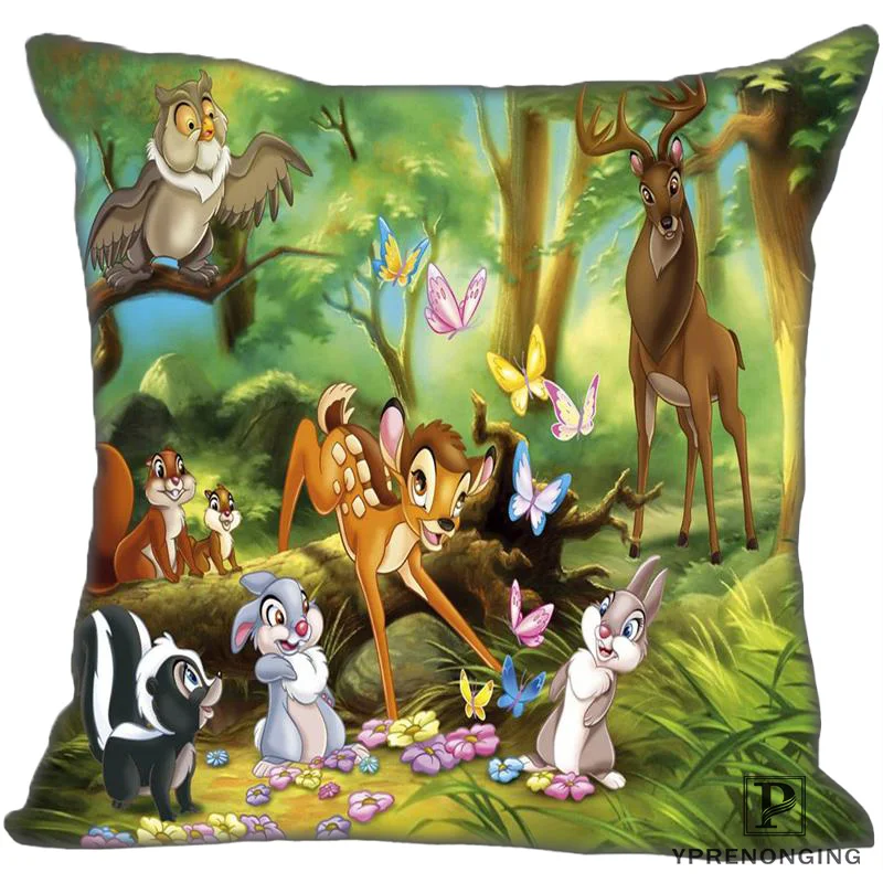 Лучший заказ BAMBI (1) @ 2 наволочка на подушку спальня квадратная Наволочка молнии (с