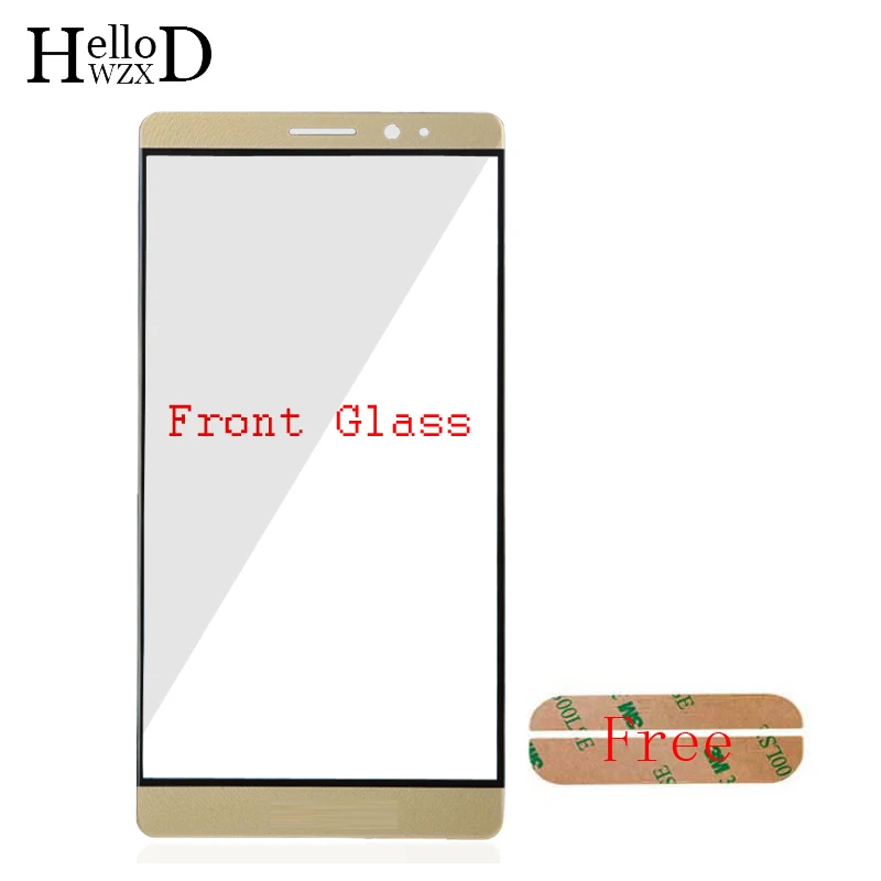 10 шт. для Huawei Ascend Mate 8 Mate8 MT8 передний Внешний сенсорный экран (без дигитайзера)