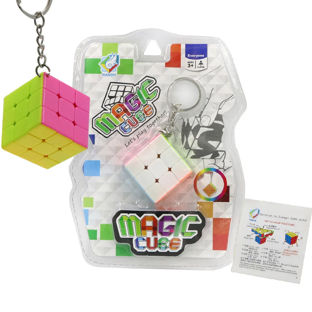 XY-3353 5 стилей Магический кубик 3х3х3, rubix куб, высокое качество дешевые neo cubo magico, 3x3x3 скорости, паззлы кубики Рубика, волшебный куб, брелок для ключей - Цвет: XY-3353