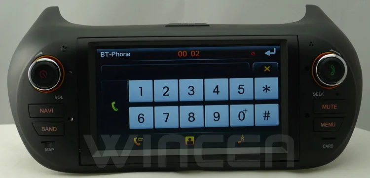 6 2-дюймовый автомобильный DVD GPS плеер для Fiat Fiorino с IPOD BT RDS радио USB SD Функция