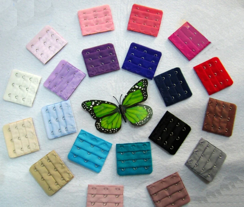 10 шт. удлинитель бюстгальтера мягких ремешков 3 ряда крючка прочные