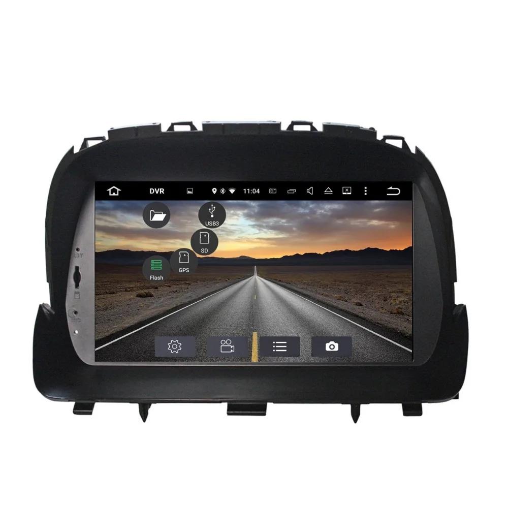 Ram 2G 2DIN Android6.0 1024*600 8 &quotавтомобильный DVD gps для Opel MOCCA 2012 2015 с радио 4G Wifi Bluetooth USB DVR OBD