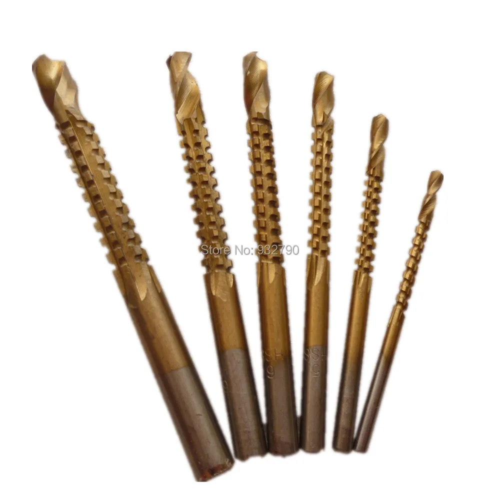 Сверло для деревообработки с титановым покрытием 6 шт.|drill bit|drill bit sawsaw drill |
