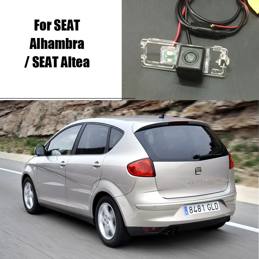 Thehotcakes авто камера заднего вида для сиденья Alhambra/сиденье Altea/задняя парковочная камера/HD CCD RCA NTST PAL/номерной знак свет OEM