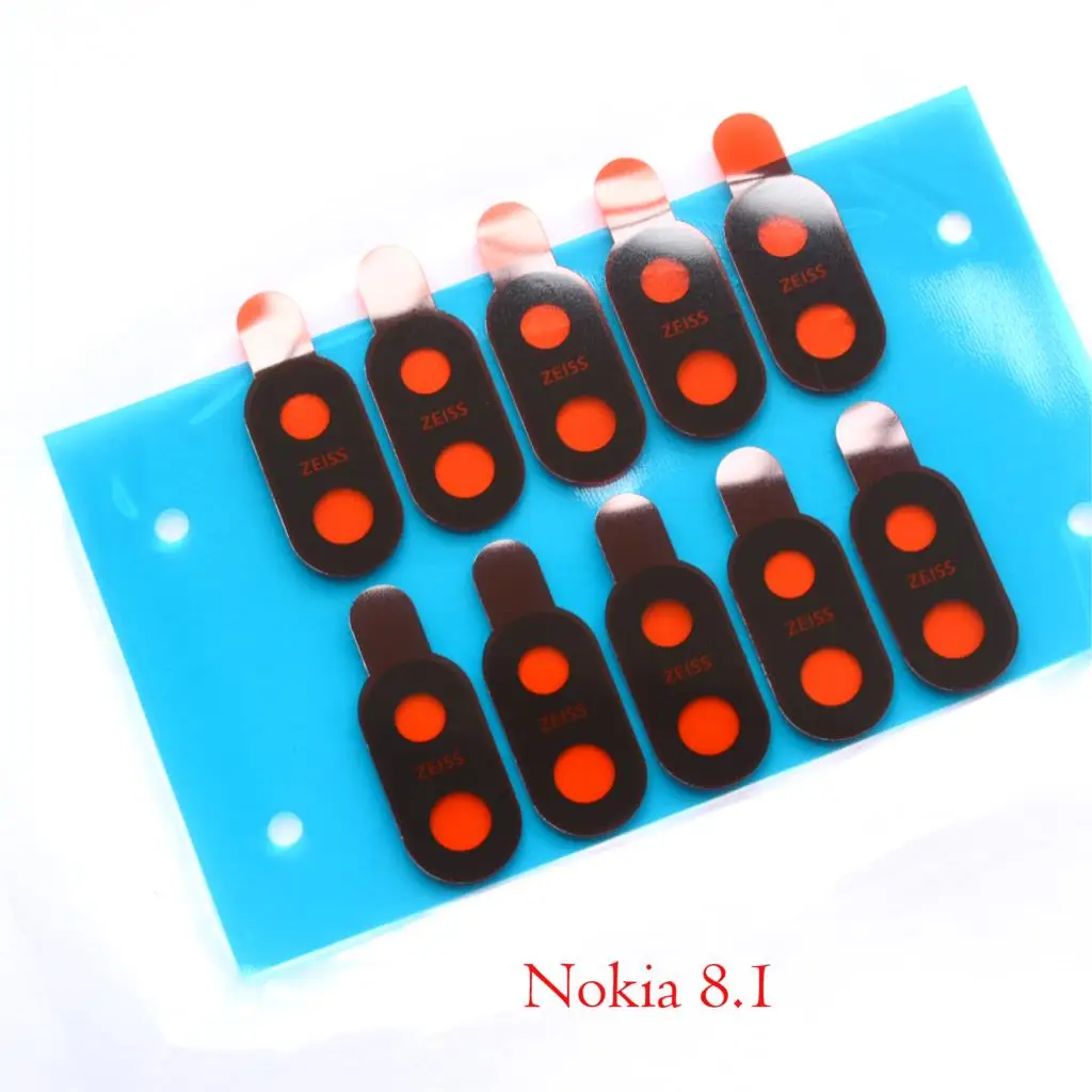 Новый стеклянный объектив задней камеры для Nokia 5 1 plus 6 7 7Plus 8 | Мобильные телефоны и