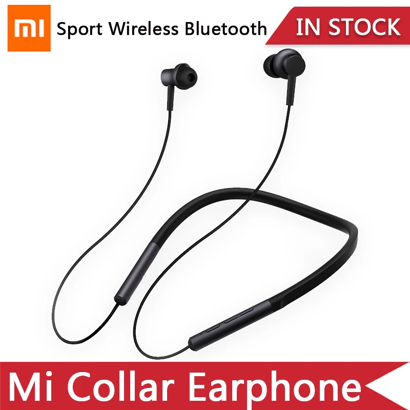 Оригинальные наушники Xiaomi с Bluetooth воротником магнитные вкладыши для