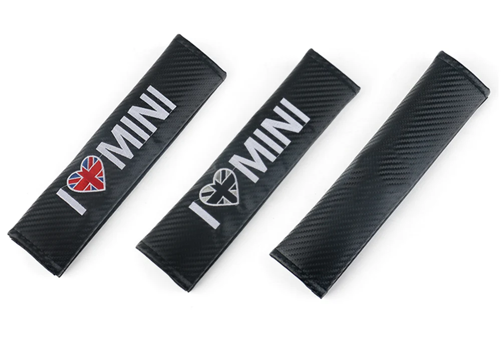 Ремень безопасности из углеродного волокна для MINI Cooper JCW One d Countryman Clubman F55 F56 F60 R60 R56 аксессуары