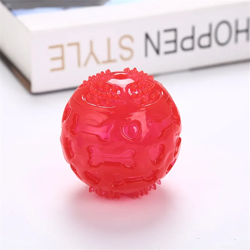 7 cm Dog Toy Interactive Rubber Balls Pet Cat Puppy ElasticityTeeth Ball Chew Toys Tooth Cleaning For Dogs | Дом и сад