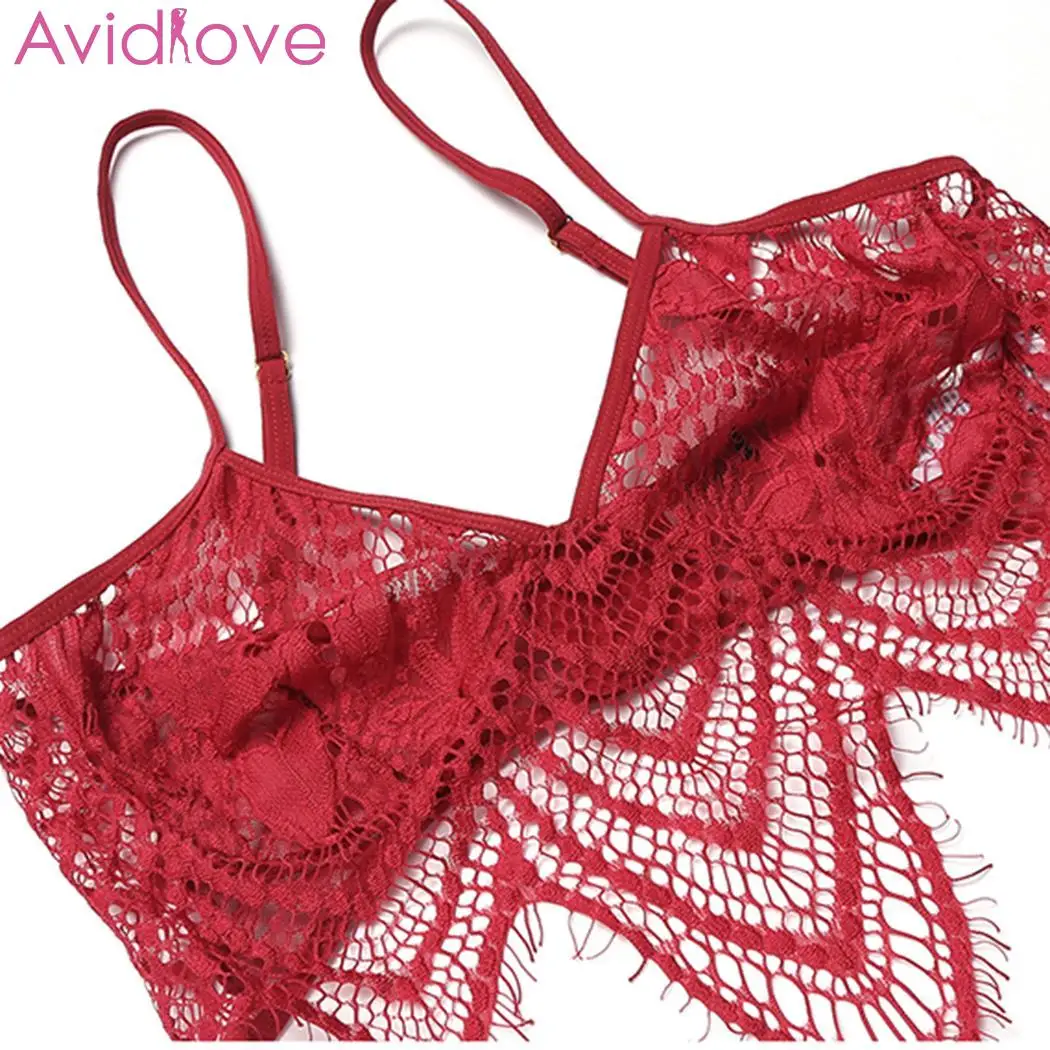 Avidlove сексуальное нижнее белье женское бюстгальтер трусики Для женщин