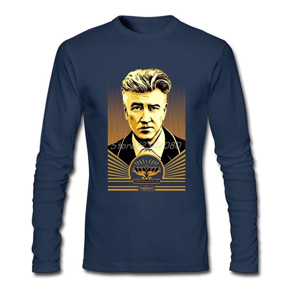 Футболка David Lynch футболка с длинным рукавом для мужчин хипстерская забавная
