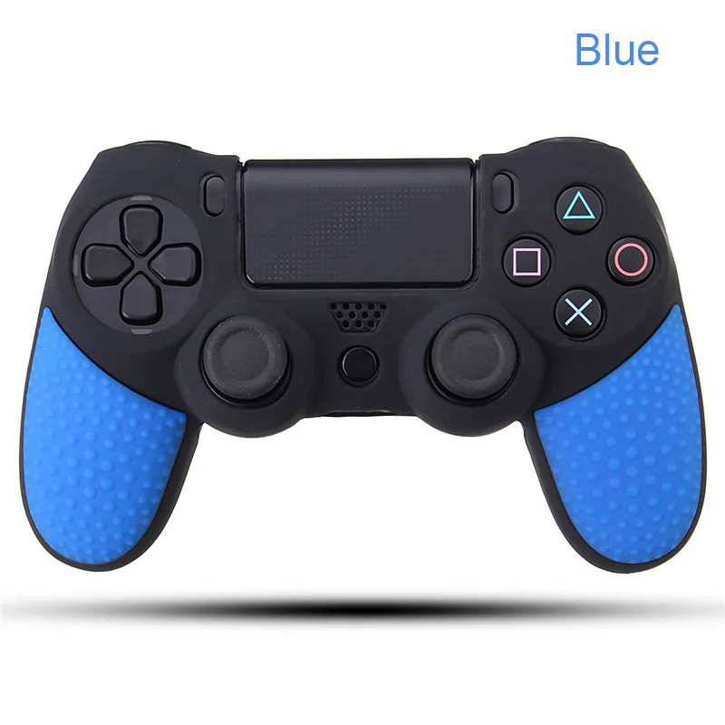 Silicone Covers Gamepad Grip Caps Protective Skin Cover Case For Sony Playstation Dualshock 4 PS4 Controller | Электроника