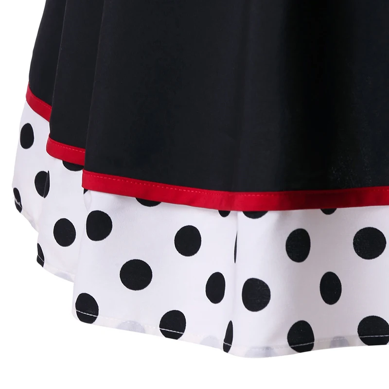 Новые Элегантные Для женщин Винтаж Высокая талия платья с бантом шить без